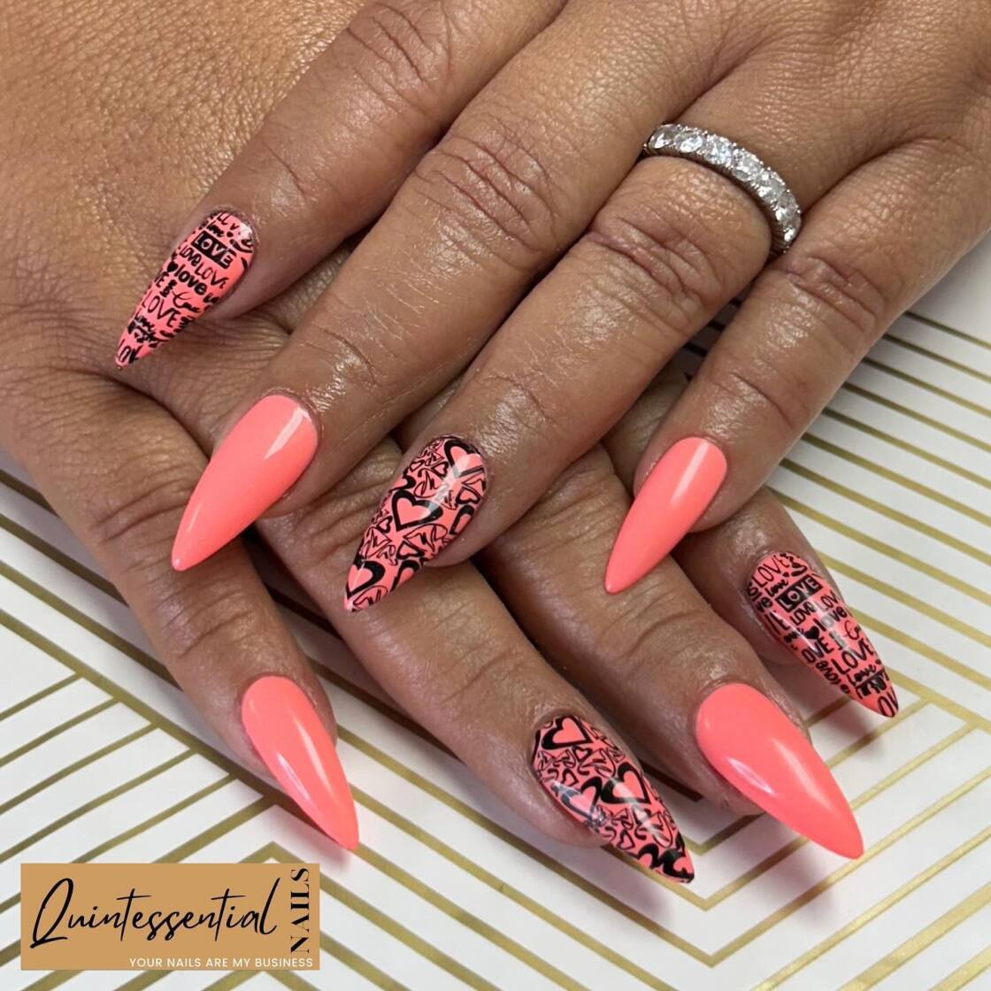 Buy Sun-kissed Coral Nude Press on Nails Any Shape Fake Nails False Nails  Glue on Nails Online in India - Etsy